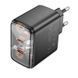 Сетевое зарядное устройство Hoco CS43A 2 Type-C PD 45W черный 29598 фото 1