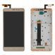 Дисплей для Xiaomi Redmi Note 3 Pro з рамкою золотистий 07179 фото