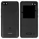 Задня кришка для Xiaomi Redmi 6A 1-sim чорна 07419 фото