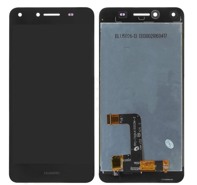 Дисплей для Huawei Y6 II Compact (LYO-L21) черный 10548 фото
