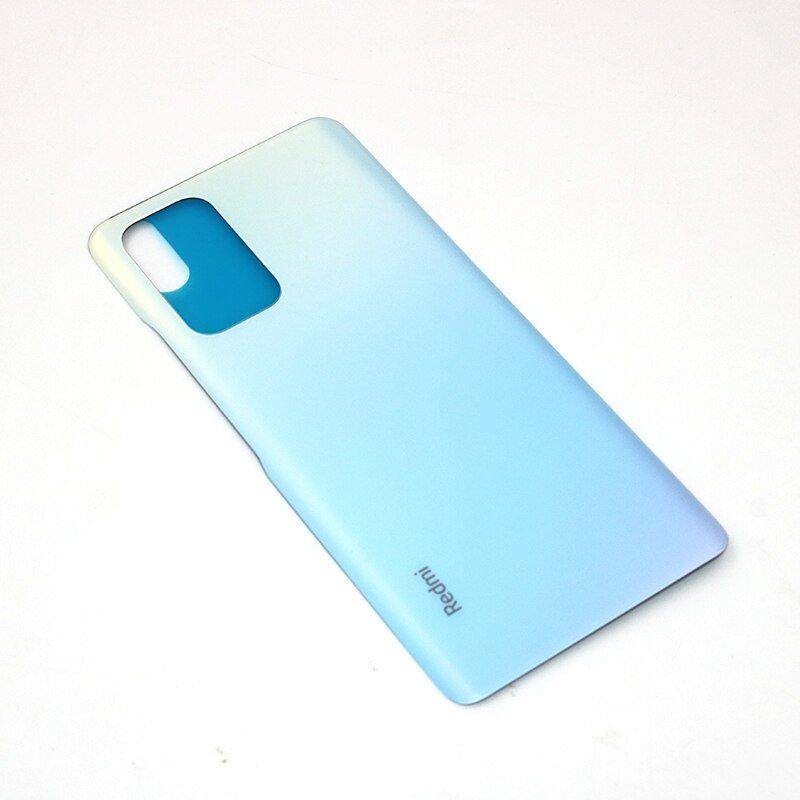 Задняя крышка для Xiaomi Redmi Note 10 Pro 4G, Redmi Note 10 Pro Max голубая Glacier Blue Оригинал Китай 29648 фото