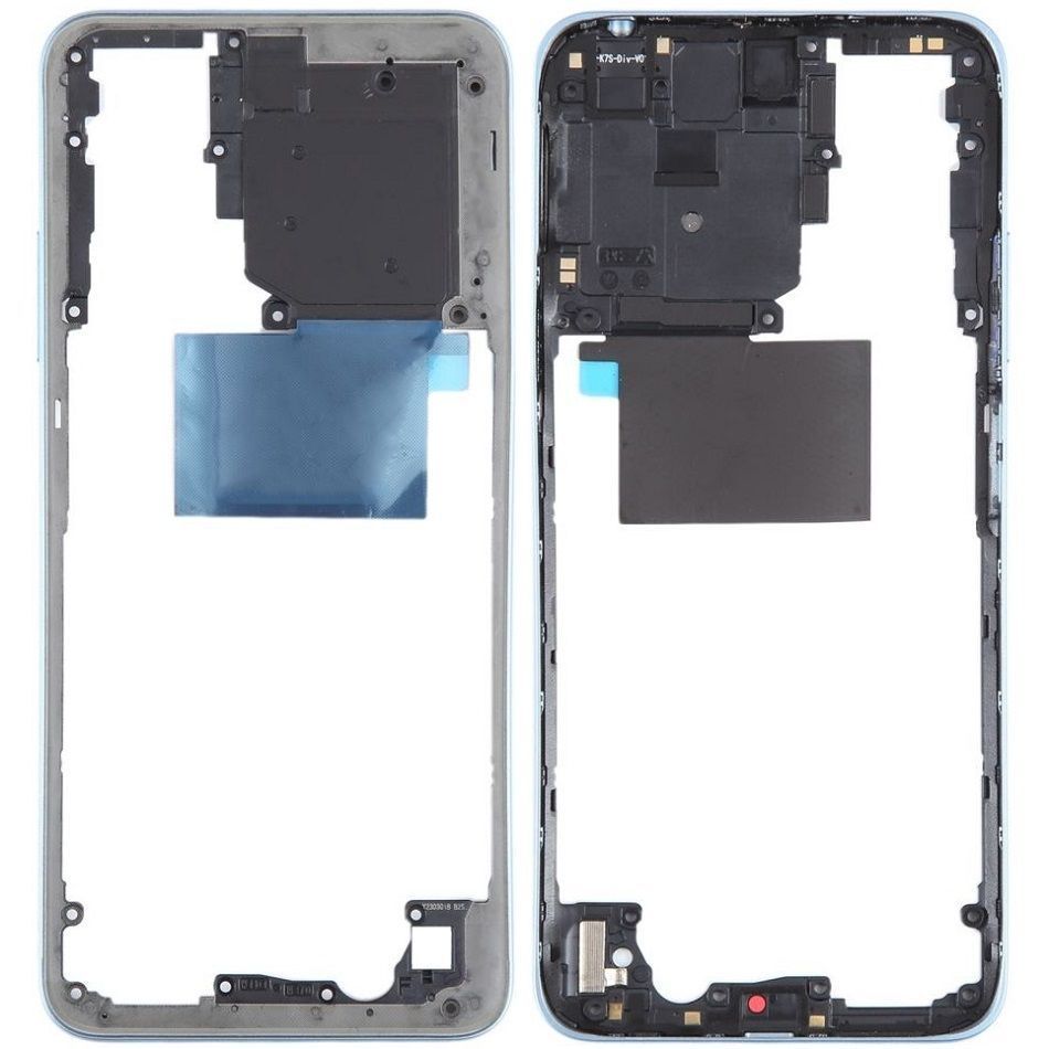 Рамка корпусу для Xiaomi Redmi Note 12S блакитна, Ice Blue 31073 фото