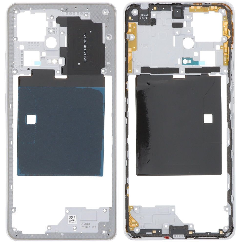 Рамка корпусу для Xiaomi Redmi Note 12 Pro Plus біла, Arctic White 31076 фото