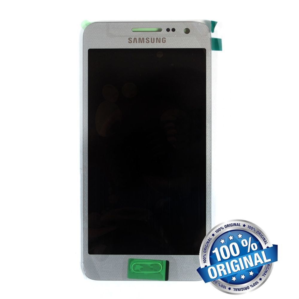 Дисплей для Samsung A300F Galaxy A3, A300FU, A300H серебристый (GH97-16747C) Оригинал 05507 фото