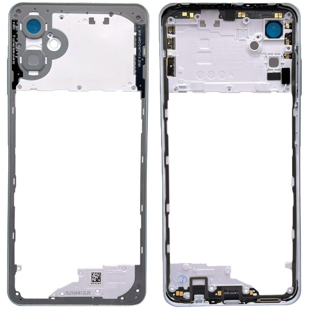 Рамка корпусу Samsung A066 Galaxy A06 5G зелена, Light Green 33146 фото