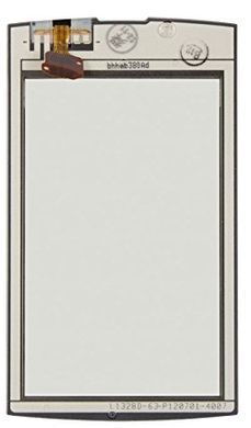 Сенсор (тачскрин) Nokia Asha 305, Asha 306 черный 01565 фото