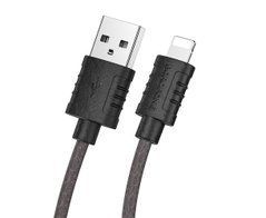 Кабель Borofone BX52 Lightning 1m 2.4A черный 25844 фото