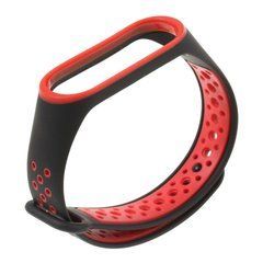 Ремешок Xiaomi для Mi Band 3, Mi Band 4 Sport черный,красный 14073 фото