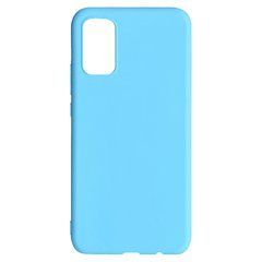 Чехол силиконовый Samsung A515F A51 (2019) синий 16401 фото
