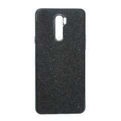 Чехол Fabric Xiaomi Redmi Note 8 Pro в черных блестках 16733 фото
