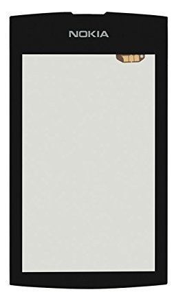 Сенсор (тачскрин) Nokia Asha 305, Asha 306 черный 01565 фото
