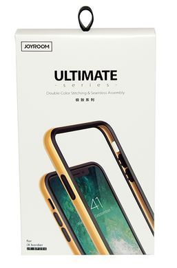 Бампер JoyRoom для iPhone X желтый 15020 фото