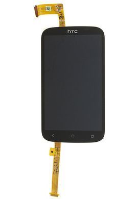 Дисплей HTC Desire X T328e чорний 00213 фото