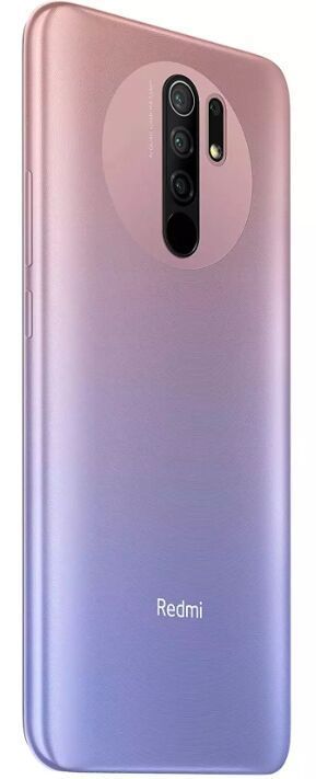 Задняя крышка для Xiaomi Redmi 9, Poco M2 розово-голубая оригинал Китай 12286 фото