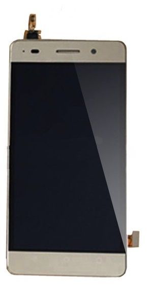 Дисплей для Honor 4C (CHM-U01), G Play mini с рамкой золотой 09826 фото