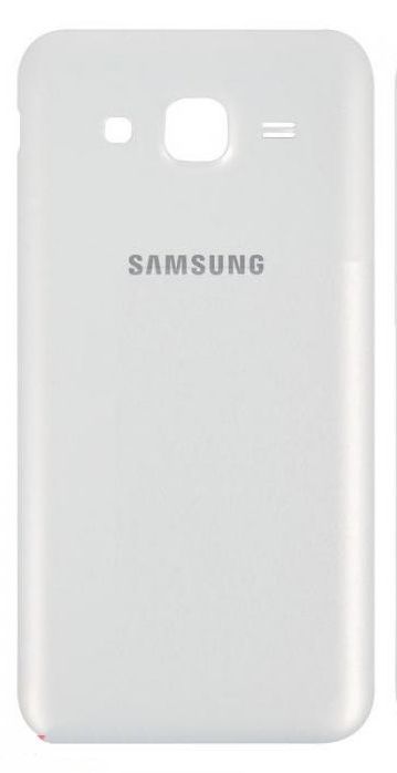 Задняя крышка для Samsung J500H/DS Galaxy J5 2015 белая 07061 фото