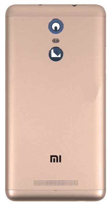 Задняя крышка для Xiaomi Redmi Note 3 золотистая 04323 фото