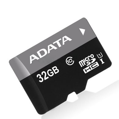 Карта памяти ADATA microSDHC Ultra UHS-I 32Gb+Class 10 + SD adapter (AUSDH32GUICL10-RA1) 10810 фото