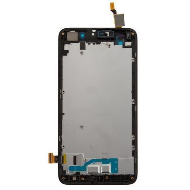 Дисплей для Huawei Ascend G620S з рамкою чорний 01131 фото