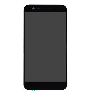 Дисплей для LG M250 K10 (2017), X400, K20 Plus с рамкой черный 23141 фото