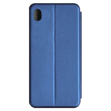 Чехол-книжка Premium Case под кожу Samsung A013F A01 Core (2020) синий 25250 фото