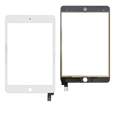 Сенсор (тачскрин) Apple iPad Mini 5 A2124, A2126, A2133 белый 17335 фото