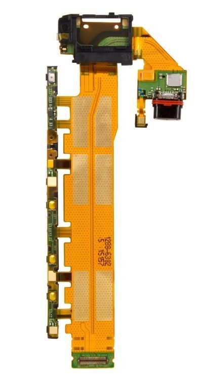 Шлейф для Sony E6533, E6553 Xperia Z3 Plus Dual Sim, Z4 с кнопкой включения, громкости, камеры и разьемом зарядки 05637 фото