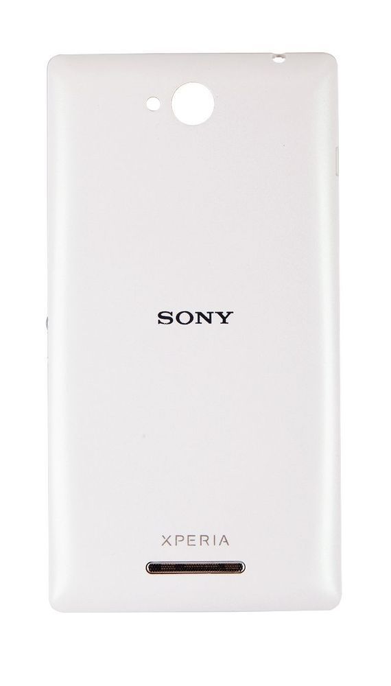 Задняя крышка для Sony C2305 Xperia C белая оригинал (Китай) 03191 фото