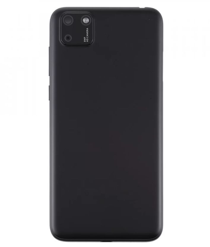 Задняя крышка Huawei Y5P 2020 черная, Midnight Black, Оригинал Китай, со стеклом камеры 23017 фото