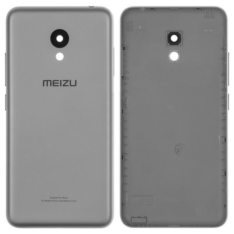 Задняя крышка для Meizu M3, M3 mini (M688H) серая 09885 фото