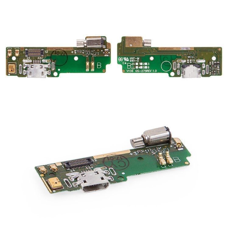 Нижняя плата для Sony F3111, F3112, F3113, F3115, F3116 Xperia XA с разьемом зарядки, микрофоном и виброзвонком, Оригинал Китай 25192 фото