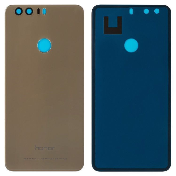 Задняя крышка для Huawei Honor 8 (FRD-L09/FRD-L19) золотистая 08266 фото