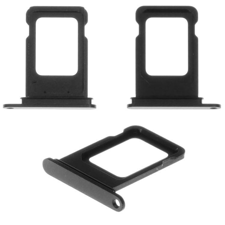 Держатель SIM-карты Apple iPhone 12 черный 24369 фото