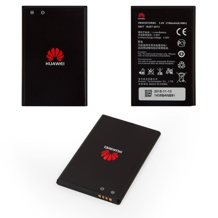 Акумулятор Huawei HB505076RBC для G610-U10 Ascend, G606, G700-U10, G710, U610, Y3 II 2016 (LUA-U22) 3G, Y3 II 2016 (LUA-L21) 4G, Y600-20 2100mAh 03709 фото