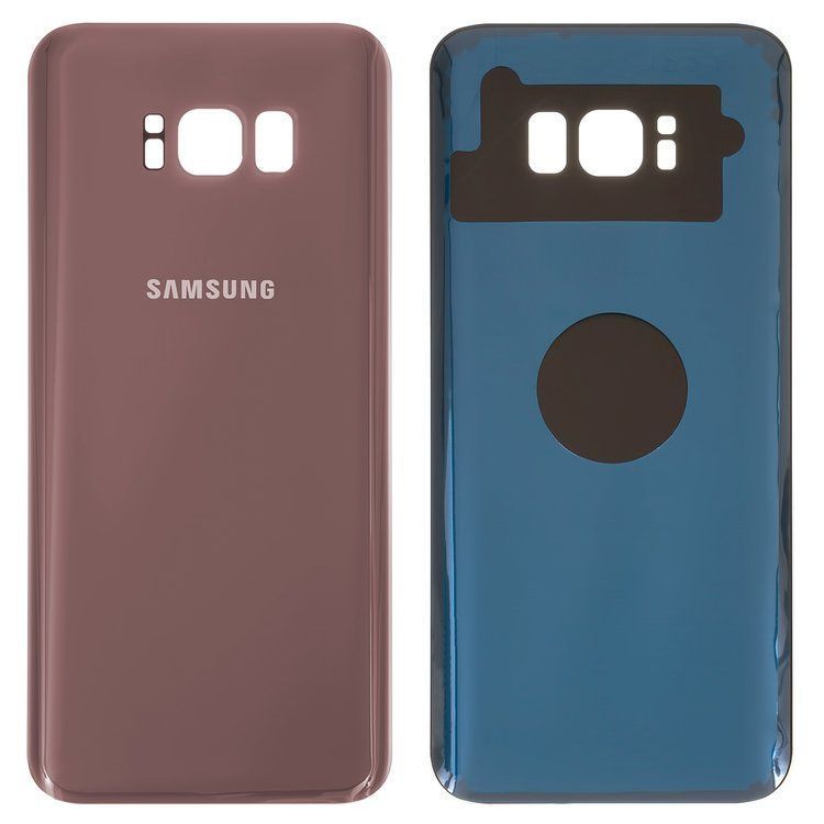 Задня кришка для Samsung G955F Galaxy S8 Plus (2017) рожева 21206 фото