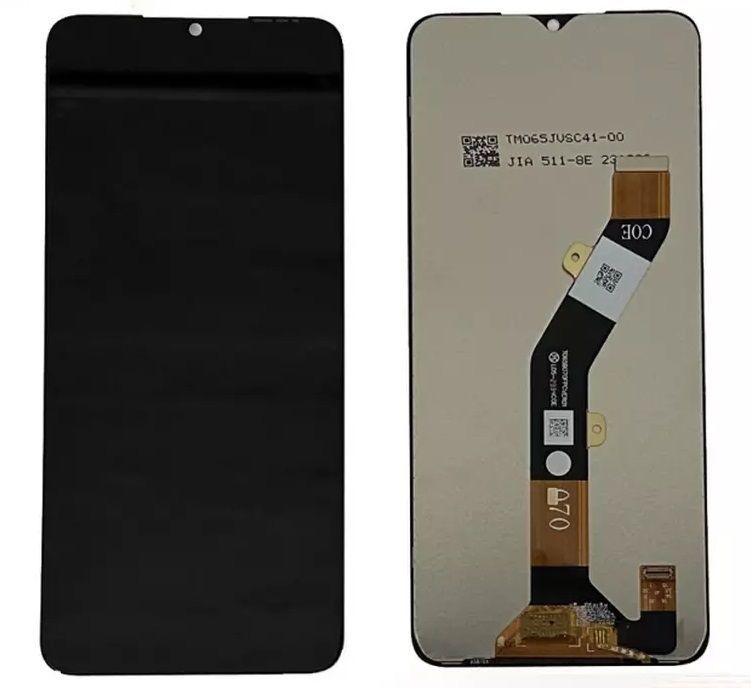 Дисплей для ZTE Blade A34, Blade A54 черный Оригинал Китай 29548 фото