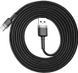 Кабель Baseus Cafule Type-A - Type-C 2м 2A черный (CATKLF-CG1) 23396 фото 1