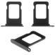 Держатель SIM-карты Apple iPhone 12 черный 24369 фото