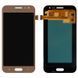 Дисплей для Samsung J200 Galaxy J2 золотой (GH97-17940B) Оригинал 02575 фото