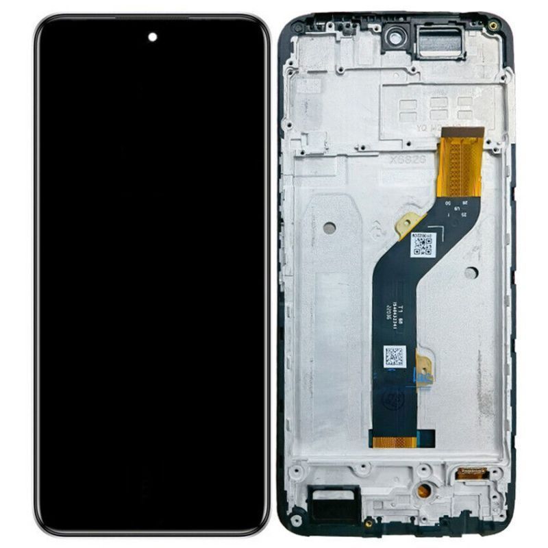 Дисплей для Infinix Hot 20 с рамкой черный 28853 фото