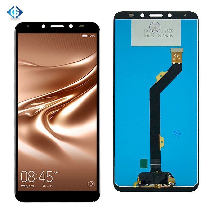 Дисплей для Tecno Pouvoir 2 Pro черный 19901 фото