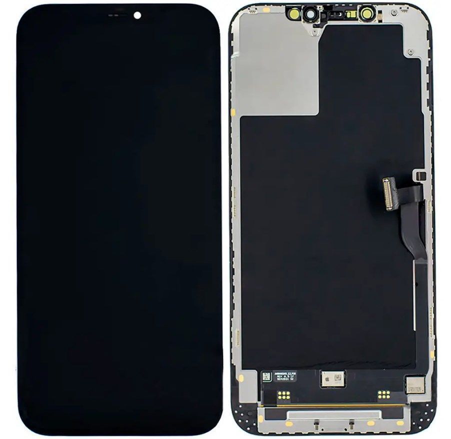 Дисплей для Apple iPhone 12 Pro Max черный, Оригинал Китай 24502 фото