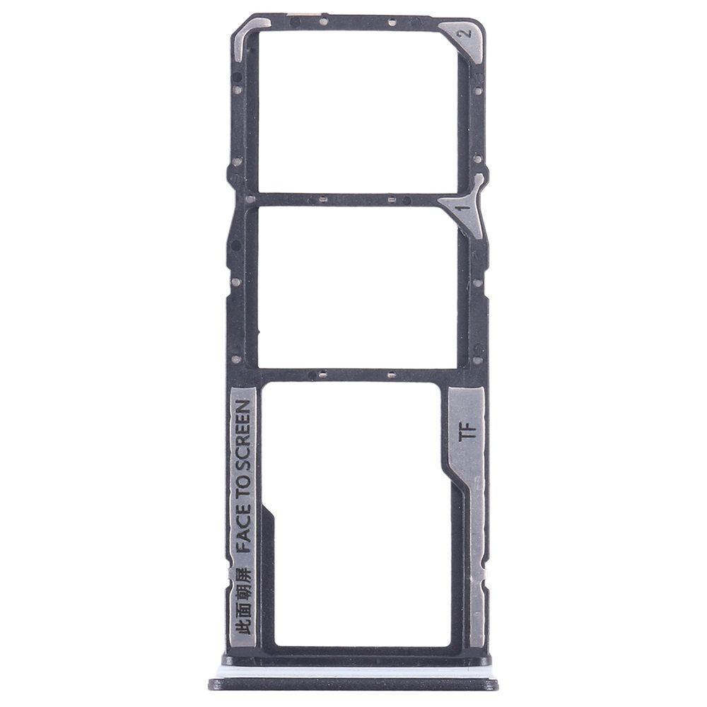 Тримач Sim-карти та карти пам'яті Xiaomi Redmi Note 12 4G сірий, Onyx Gray, на дві Sim-карти 32391 фото