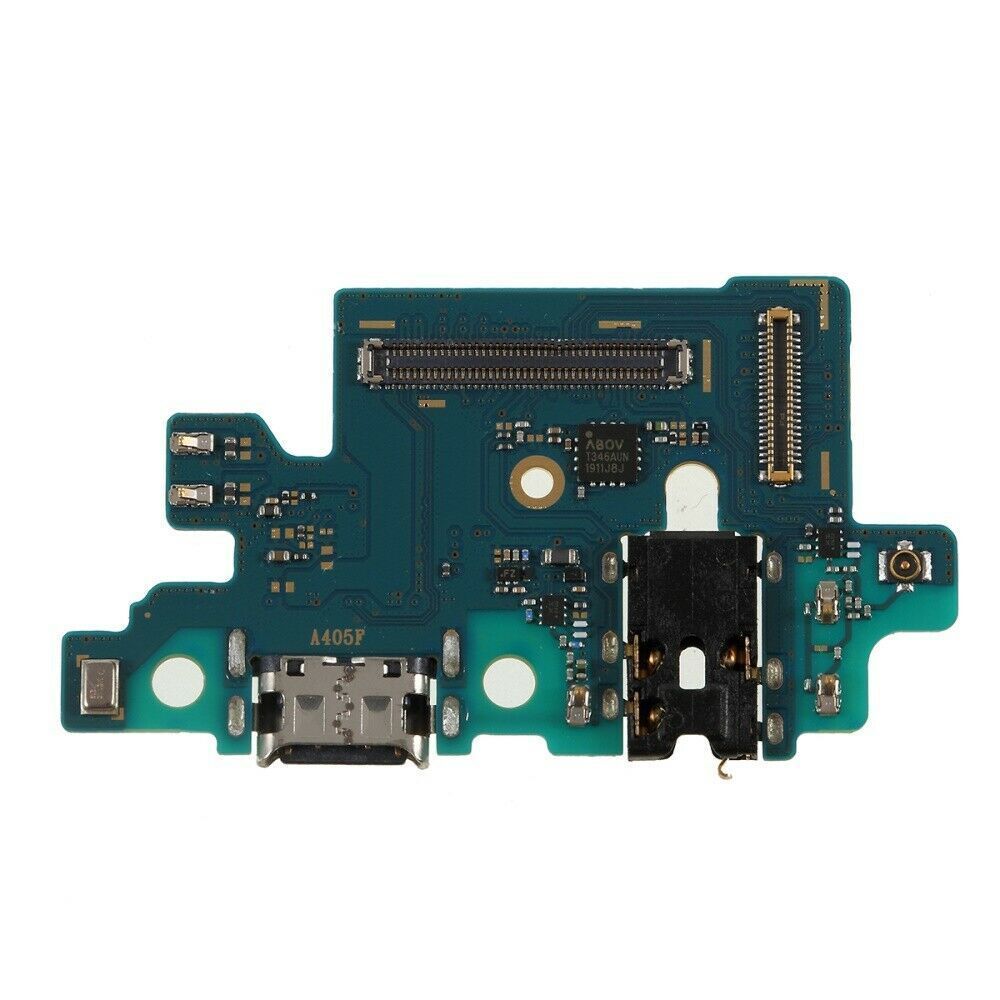Нижняя плата для Samsung A405 Galaxy A40 2019 с разьемом зарядки, разьемом наушников, микрофоном 14088 фото