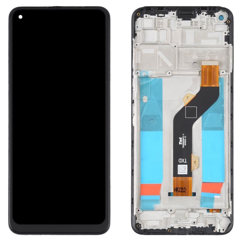Дисплей для Infinix Hot 10 (X682) с рамкой черный 27291 фото
