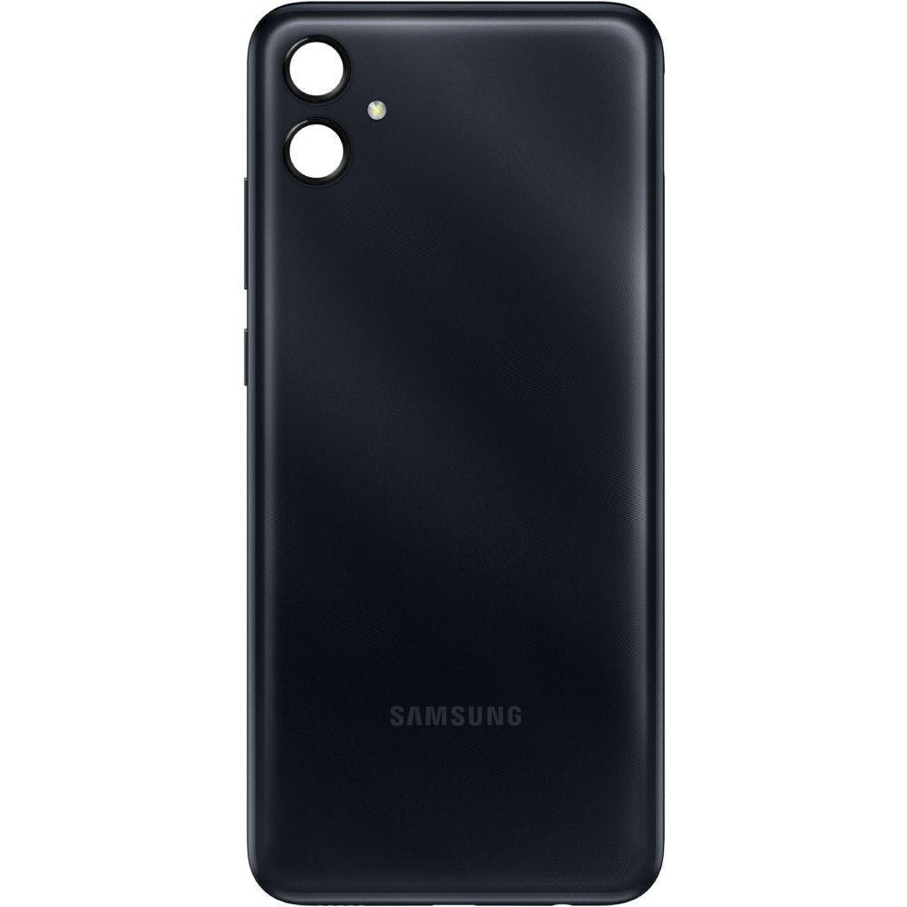 Задня кришка для Samsung A042 Galaxy A04e чорна зі склом камери 31279 фото