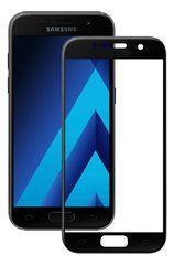 3D Защитное стекло для Samsung A320F Galaxy A3 (2017) черное 11759 фото