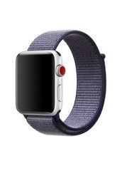 Ремешок для смарт-часов Apple Watch 38/40mm Sport Loop Midnight Blue 14812 фото