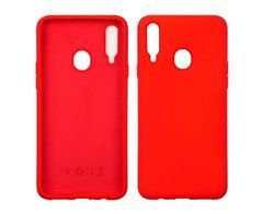 Чехол силиконовый Full Nano Silicone Case для Samsung A207 Galaxy A20S (2019) красный 26157 фото