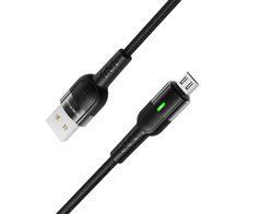 Кабель Borofone BU17 Microusb 1,2m 2.4A черный 25874 фото